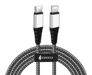 I18 20W Data Cable PD Braided Fast Charging Cable Mobile Phone Type-c To Lighting Charging Cable for IPhone 13