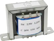 20W 100V Line PA EI Core Speaker Audio Transformer M1120