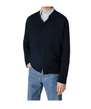 Wool Rib Cardigan S,XL,M abyss