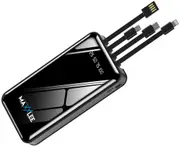 Maxxlee 20000mAh Powerbank Built-in 3 Cables High Capacity Battery Charger for Android iPhone