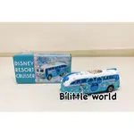 *B' LITTLE WORLD * [現貨]東京迪士尼園區限定/冰雪奇緣公車TOMICA(盒況不佳)/東京連線