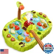 Friaide Whack a dinosalir Game,Spray and Light up,with 4 Modes,Toys for 3 4 5