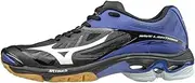 [Mizuno] Women's Wave Lightning Z2 Volleyball Shoes - Black & Royal