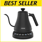 Sleek Gooseneck Kettle - Keep Warm Function & Ergonomic Design for Easy Brewing