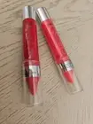 2x Victoria's Secret Glossy Tint Lip Sheen, Full Size, Manic Pink, Knock Out Red