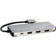 SMK-Link USB-C Dual 4K Multi-Stream Mini Docking Station for Apple MacBook Air -
