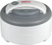 Nesco FD-61 Snackmaster Encore Food Dehydrator for Great Jerky and Gray