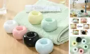 Mini Ceramic Toothbrush Holder - Pcs Set, Cute Animal Design Bathroom 6