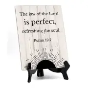 The Law Of The Lord Is Perfect, Refreshing The Soul Psalm 19:7 (6x8")