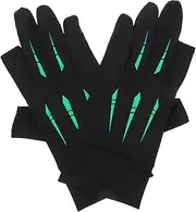 Abaodam Adult Fishing Gloves Comfortable Sunscreen Gloves Outdoor Riding Climbing Gear Skid Design Breathable Ice Material for Summer Activities