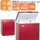 ★全新品★歌林KOLIN 100公升臥式 冷藏/冷凍 二用冰櫃-紅 KR-110F02 含拆箱定位