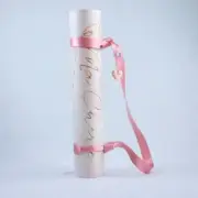 Health And wellness Light Pink Microsuede Ecofriendly Yoga Mat