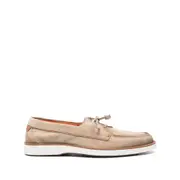 [Santoni] Santoni Suede Loafers 8 US NEUTRALS