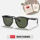 【RayBan 雷朋】六角形膠框太陽眼鏡(RB4306F-601/71 54mm)