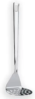 Stainless Steel Potato Masher, Berglander Heavy Duty Metal Potato Ricer, Food Masher Utensil Hand Masher, Vegetables Fruits Versatile Masher, Heat Resistant, Dishwasher Safe, Easy to Clean