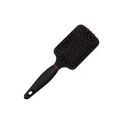 Large Paddle Airbag Hair Brush with Rose Red Tips – Anti-Frizz Styling Comb