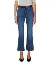 Frame The Reboot High Rise Ankle Bootcut Jeans in Keepsake