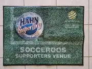 Socceroos Hahn Super Dry Collectable Floor Mat Brand New Free Postage