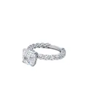 14K 3.70 ct. tw. Lab-Grown Diamond Ring