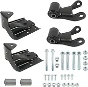 Car Styling Rearward Leaf Spring Shackle & Bracket Hanger Set for 19881997 for Chevy for GMC K2500 Parts