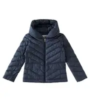 [Woolrich Kids] Woolrich Kids Sundance hooded down jacket Y 4 blue