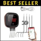 Ultimate Bluetooth 4-Probe Grill Thermometer - Accurate, Timely, and Elegant
