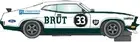 Scalextric Ford XB Falcon 1974 ATCC Moffat Car - Sport, Lightweight, Detailed