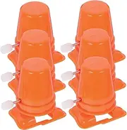 PHENOFICE 6pcs Clockwork Mechanism DIY Walking Robot Movement for Making Sturdy Windup Parts Present for Creative Play and Skill Development