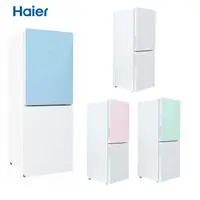 在飛比找蝦皮購物優惠-【送安裝】Haier 海爾 170L 玻璃風冷雙門冰箱 HG