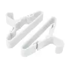 ANKO Plastic Coat Clothes Hangers Shirt Pant 30 Pack Baby Hangers