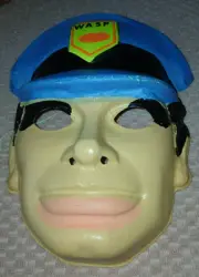 1965 TROY TEMPEST MASK - Gerry Anderson's STINGRAY Captain - Rare!