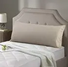 Evolive New 300TC Thread Count 100% Cotton Body Pillow 21"X54", Taupe