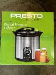 NEW Presto Precise 17 Quart Digital Pressure Canner, 02152 Extra Tall Digital