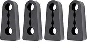 Wivplex Car Door Lock Sound Deadener Damper Buffer, for Renault, Duster 2 Captur Kaptur Arkana Fluence Rattling Screaks Noise Deaf car Door Shock Absorber Car Door Damper