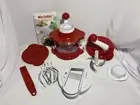 Genius Manual Food Processor Mixer Cutter & More New