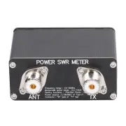 SWR Meter 150W HF Standing Ratio Meter MF AM CW SSB 1.6‑50MHz Watt Meter Fo