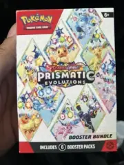 Pokemon TCG Prismatic Evolutions Booster Bundle. Factory Sealed.