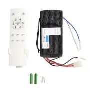 433MHz Fan Remote 6-Speed Fan Light Remote Easy Installation For Ceiling Fan