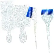 Healeved 1 Set Hair Dyeing Tools Highlighting Comb and Foiling Board for Easy Hair Coloring at Home Salon for Neat Application and Even Distribution