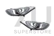 Set Pair LH+RH Head Light Front Lamp Halogen For Hyundai I30 GD 2012~2017 Hatch