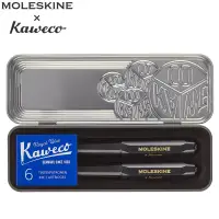 在飛比找博客來優惠-MOLESKINE x KAWECO聯名鋼筆原子筆組(含鋼筆