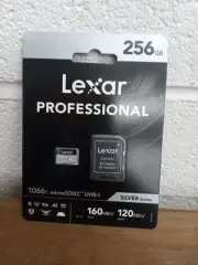 Lexar Professional 1066x MicroSDXC. UHS-1. 160 MN/s. Silver Series