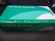 NEW 1000(case) Hi Glove Nitrile Gloves Size M Powder-Free Multi-Purpose Blue (C)