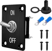 Toggle Switch 12V 30A Toggle Switch On/Off 2 Pin 2 Position SPST with Mounting P