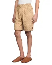 Sandro Printed Pull On Shorts