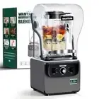 Professional Blender, Commercial Quiet blender Soundproof Blender 2200ml with...