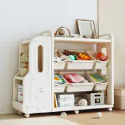 All 4 Kids Caroline Bus Bookcase Storage Unit