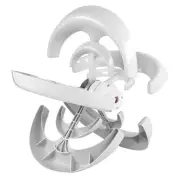 Wind Turbines Kit 100W 5 Blade Wind Power Generator For Boats Charging White^