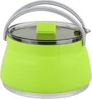 Eigell 1L Collapsible Camping Silicone Cooking Pot Hiking Kettle Tea Pot