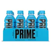 Prime Hydration with BCAA Blend for Muscle Recovery Blue Raspberry (12 Drinks...